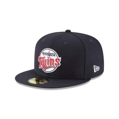 Minnesota Twins Gorra | New Era MLB 1987 Cooperstown Wool 59fifty Fitted Cap Mexico - Azules
